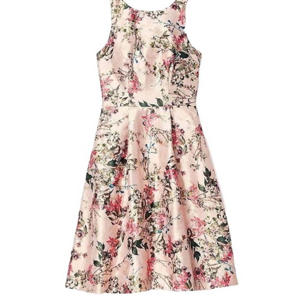 Ted Baker Floral Print Women’s Dress in Pink and Green